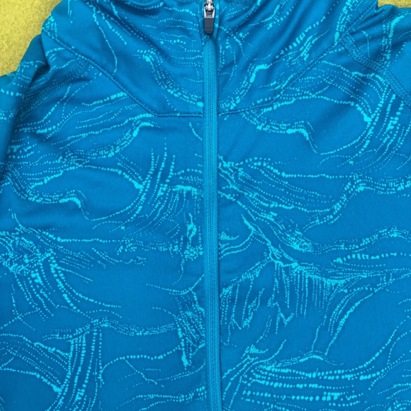 Ladies Teal 3/4 Zip Performance Top (Size M) - Picture 6 of 8